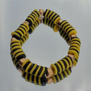 Clay bead stretchy string bracelet when you buy 2 get 1 free bracelets